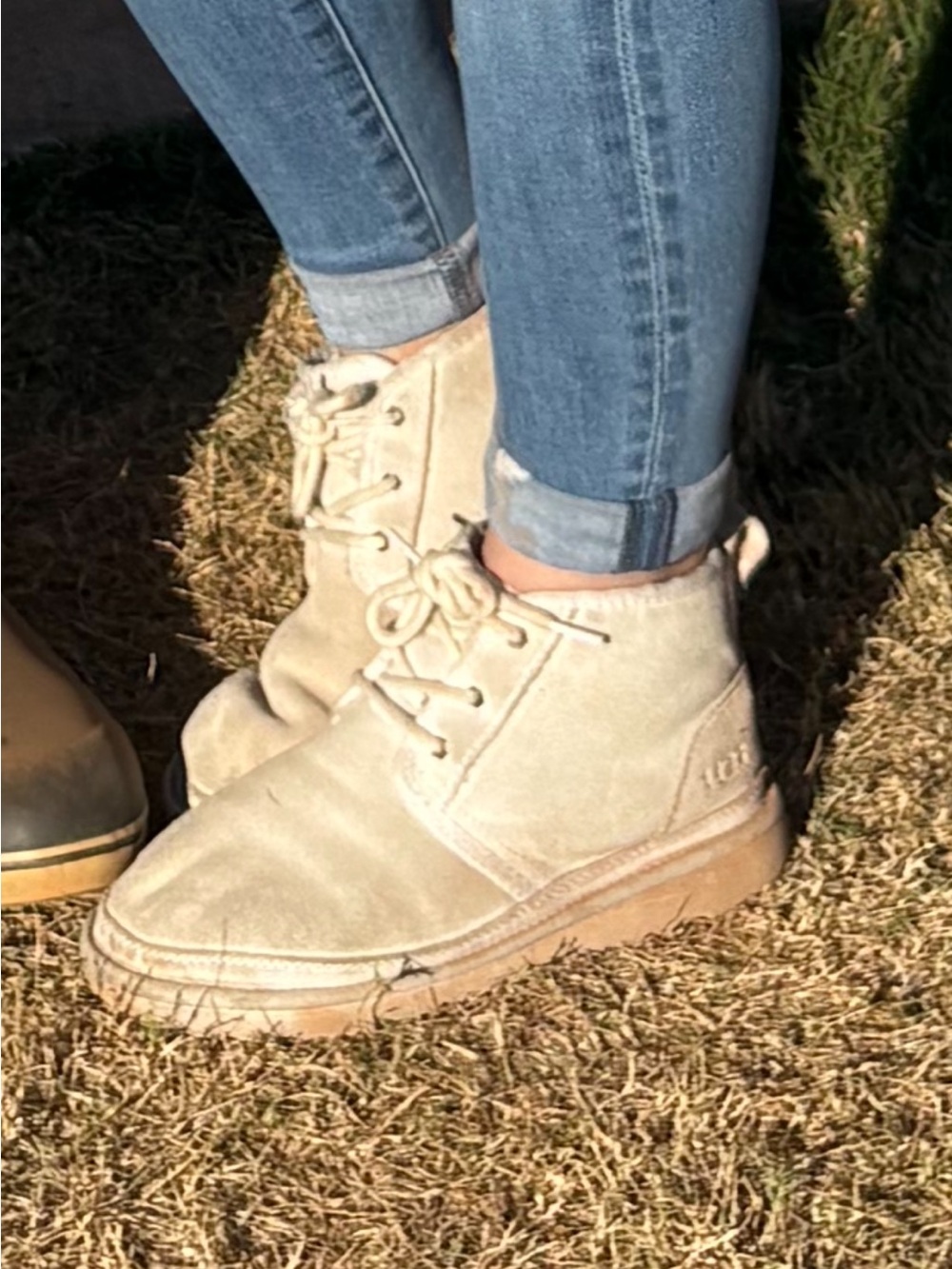white ugg boots